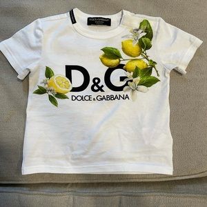 Baby Dolce & Gabbana Lemon Tee ‼️Sold‼️